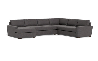 Mas Mesa 162" Deep Corner Sectionals w. Left Chaise - Cordova Eclipse