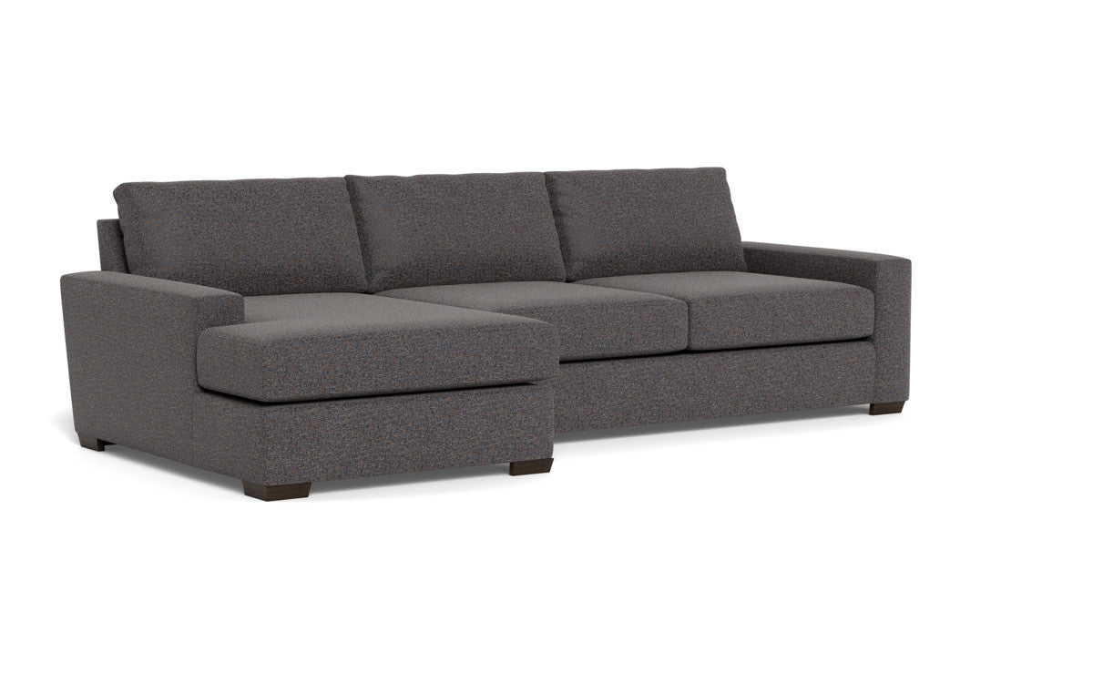 Mas Mesa 123" Deep Left Chaise Sectional - Cordova Eclipse