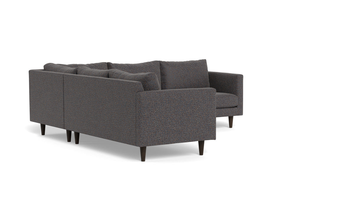 Wallace 102" Untufted Corner Sectional - Cordova Eclipse