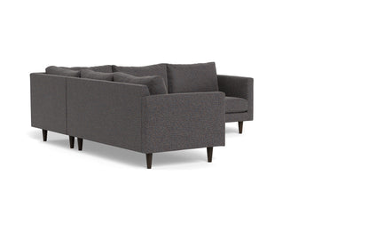 Wallace 102" Untufted Corner Sectional - Cordova Eclipse