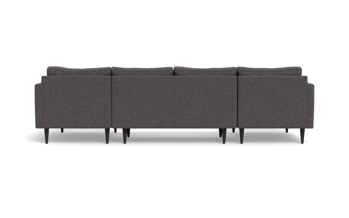Wallace 126" Untufted Double Chaise U Sectional