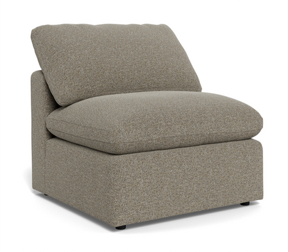 Fluffy Small Armless Chair - Cordova Mineral