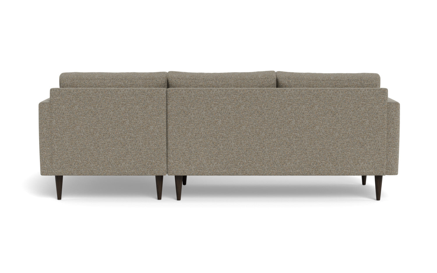 Wallace 98" Untufted Right Chaise Sectional - Cordova Eclipse