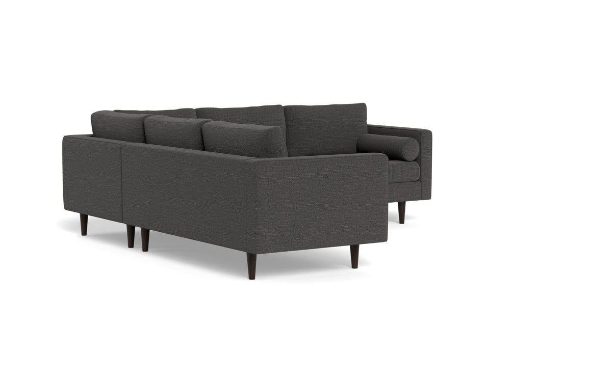 Ladybird 103" Corner Sectional - Curious Charcoal