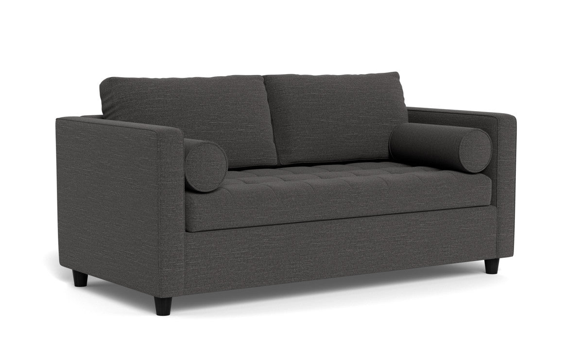 Ladybird 54" Twin Sleeper Loveseat - Curious Charcoal