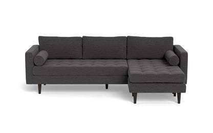 Ladybird 104" Reversible Sofa Chaise - Curious Charcoal