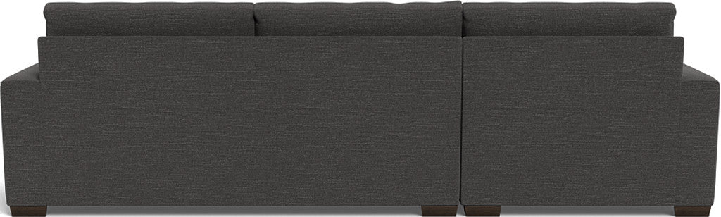 Mas Mesa 123" Deep Left Chaise Sectional - Curious Charcoal