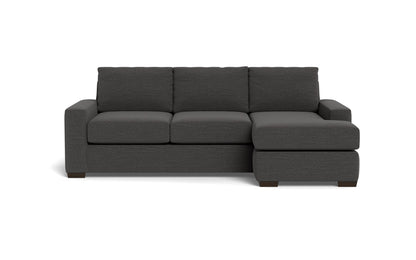 Mas Mesa 101" Deep Reversible Sofa Chaise - Curious Charcoal