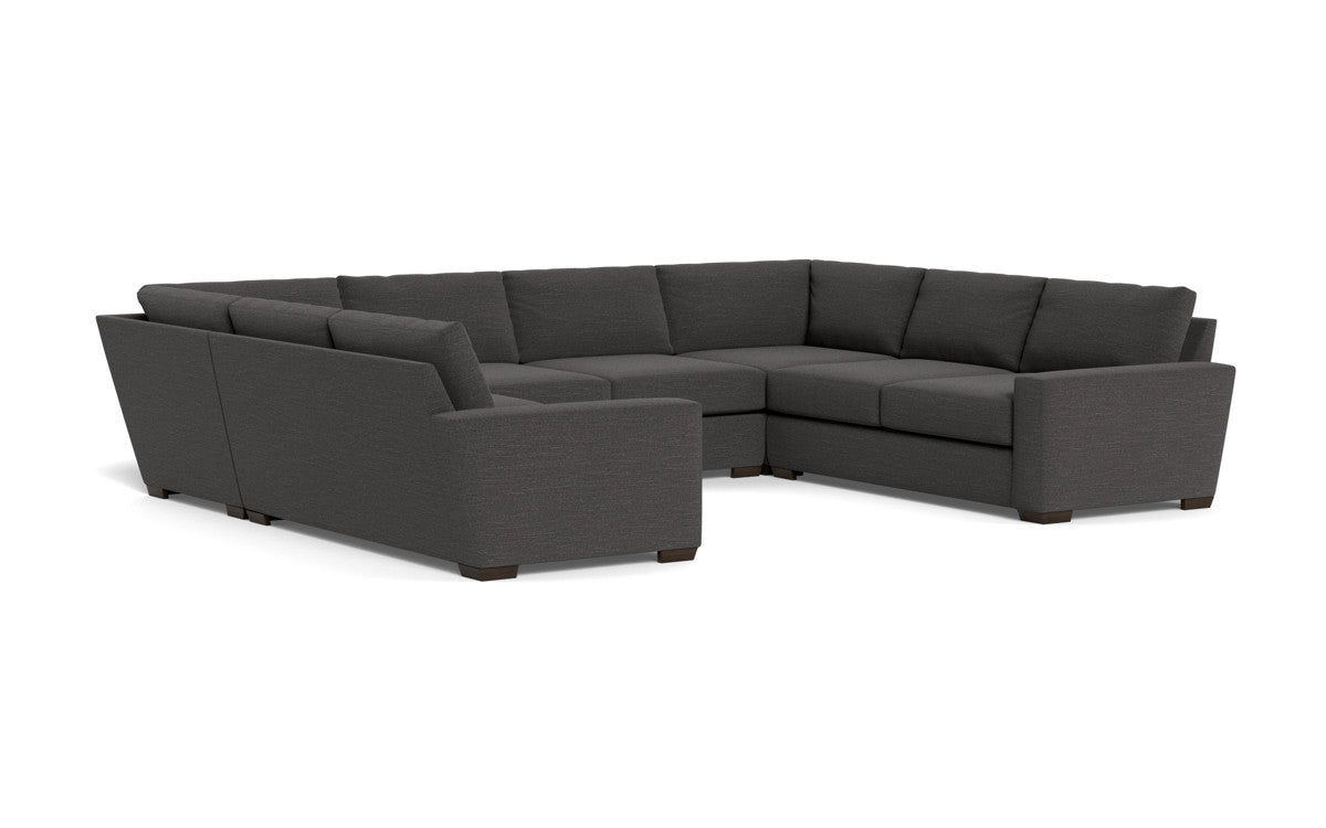 Mas Mesa 166" Deep Condo U Sectional - Curious Charcoal