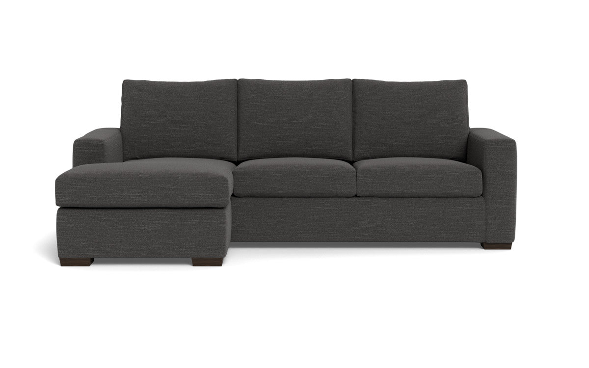 Mesa 101" Reversible Sofa Chaise - Curious Charcoal