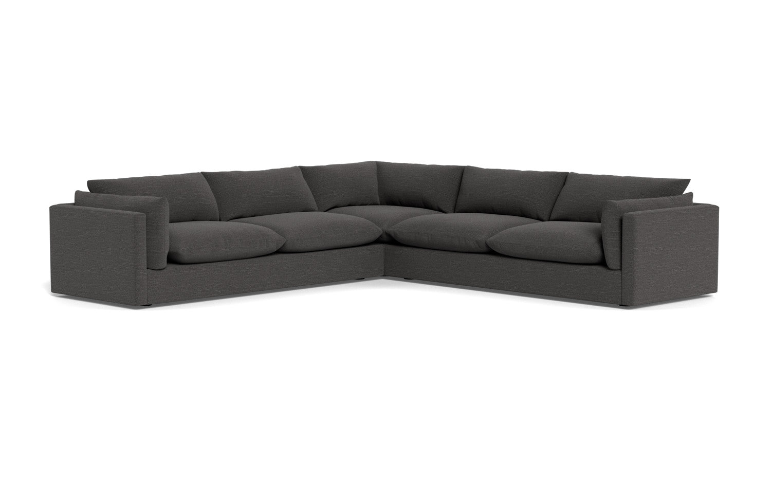 SoCo 124" Corner Sectional - Curious Charcoal