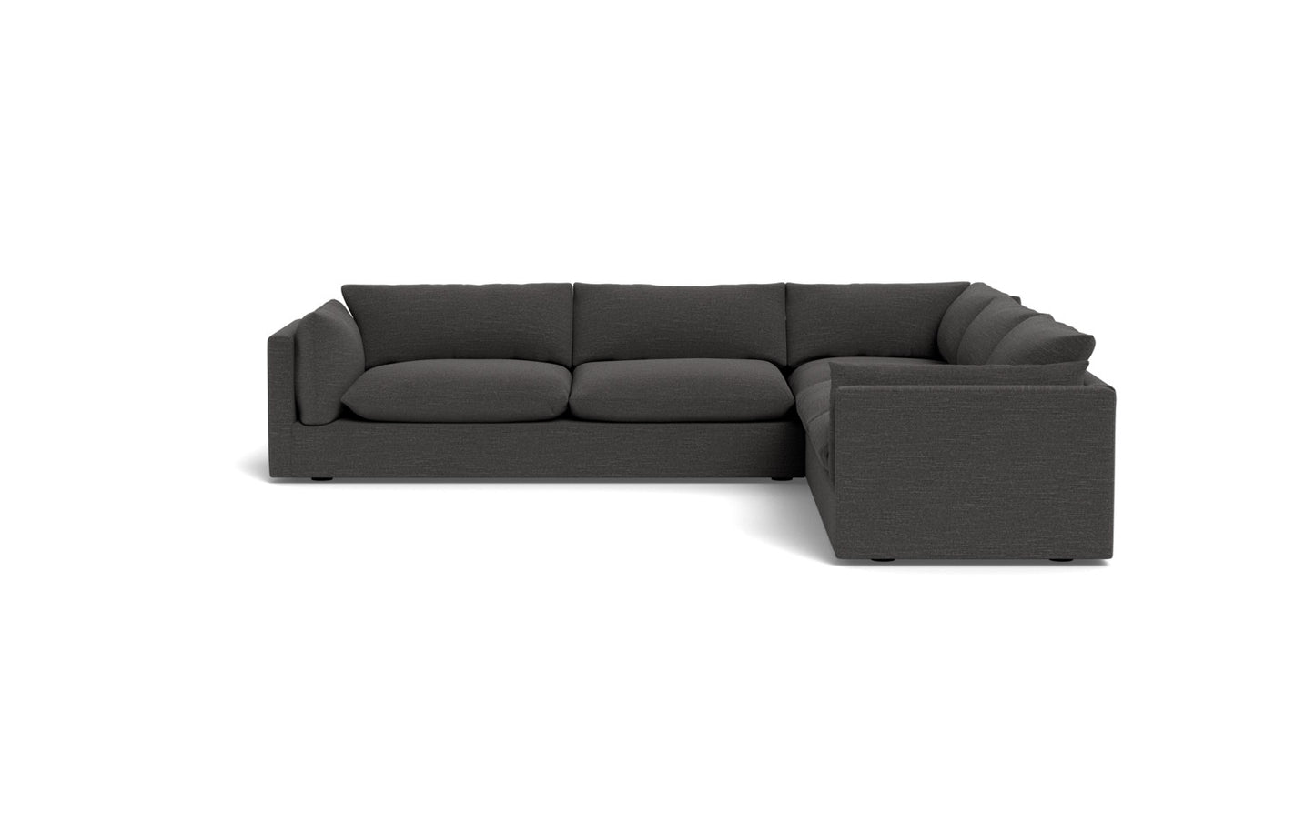 SoCo 124" Corner Sectional - Curious Charcoal