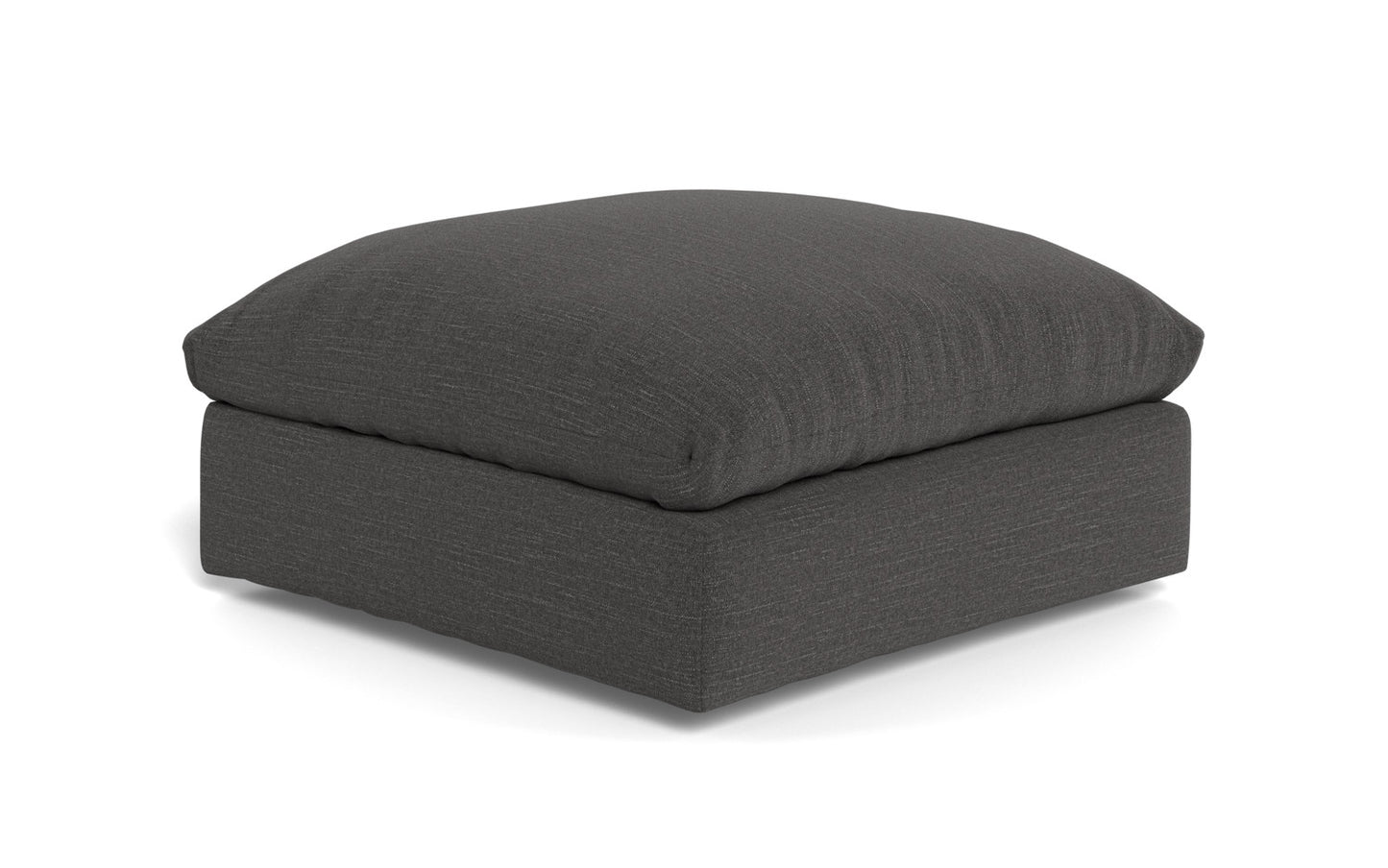 SoCo Ottoman - Curious Charcoal