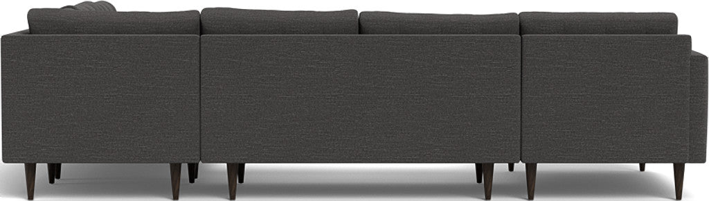 Wallace 131" Corner Sectionals w. Left Chaise - Curious Charcoal