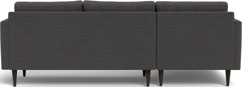 Wallace 98" Left Chaise Sectional - Curious Charcoal