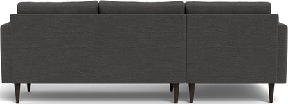 Wallace 98" Left Chaise Sectional - Curious Charcoal