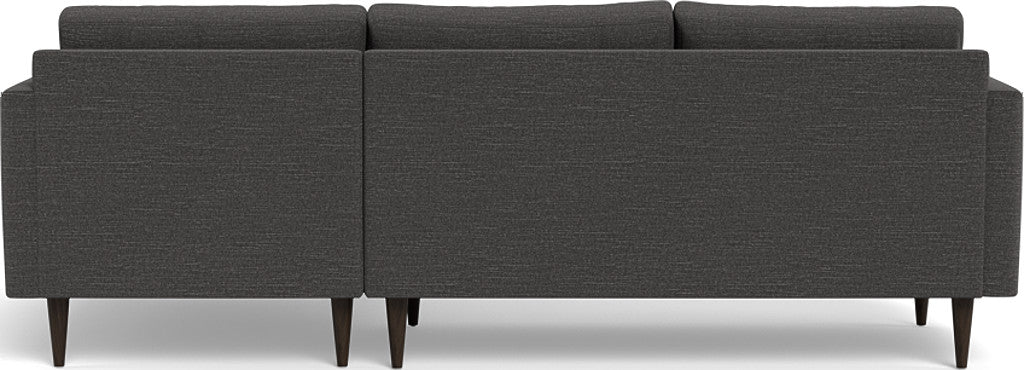Wallace 98" Right Chaise Sectional - Curious Charcoal