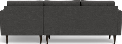 Wallace 98" Right Chaise Sectional - Curious Charcoal