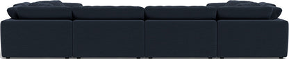 Fluffy 4 Corner U Sectional -