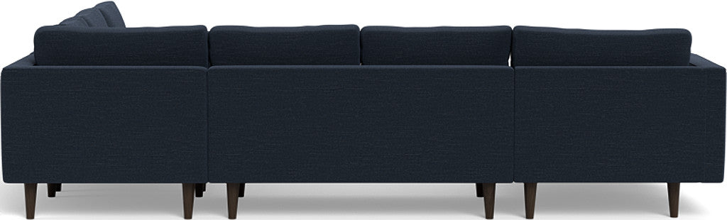 Ladybird 133" Corner Sectional with Left Chaise - Curious Eclipse