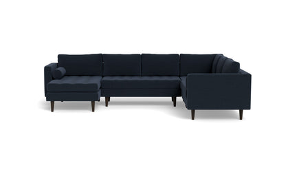 Ladybird 133" Corner Sectional with Left Chaise - Curious Eclipse