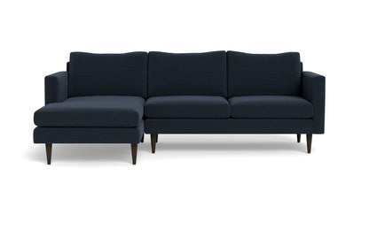 Wallace 98" Untufted Left Chaise Sectional - Curious Charcoal