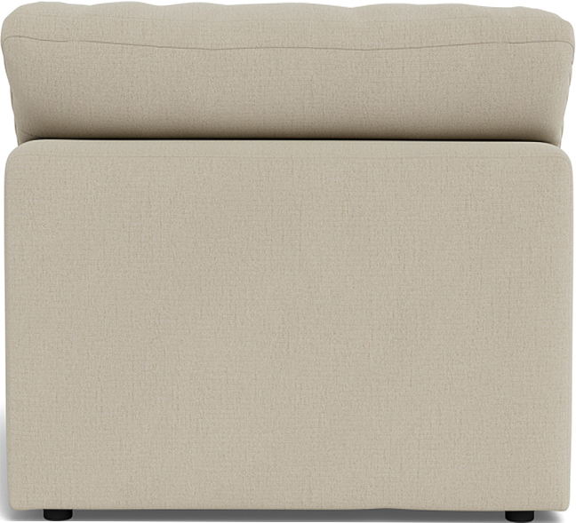 Fluffy Small Armless Chair - Curious Eclipse