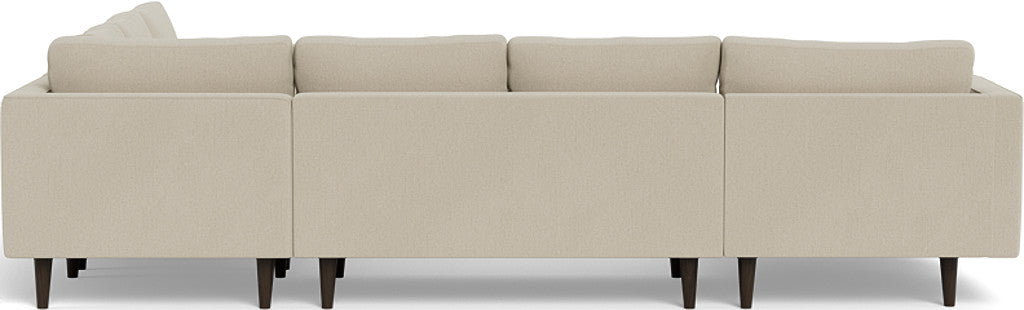 Ladybird 133" Corner Sectional with Left Chaise - Curious Pearl