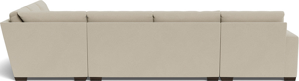 Mas Mesa 162" Deep Corner Sectionals w. Left Chaise - Curious Pearl