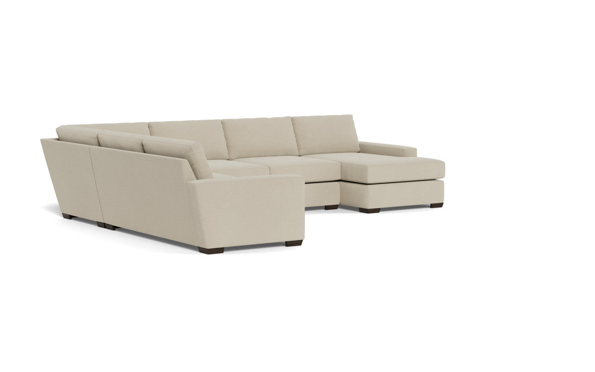 Mas Mesa 162" Deep Corner Sectionals w. Right Chaise - Curious Pearl