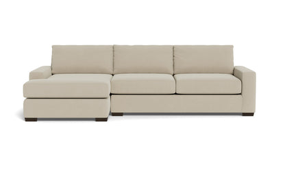 Mas Mesa 123" Deep Left Chaise Sectional - Curious Pearl