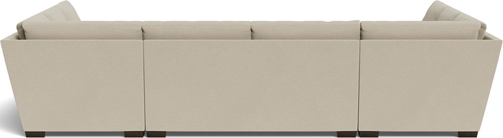 Mas Mesa 166" Deep Condo U Sectional - Curious Pearl