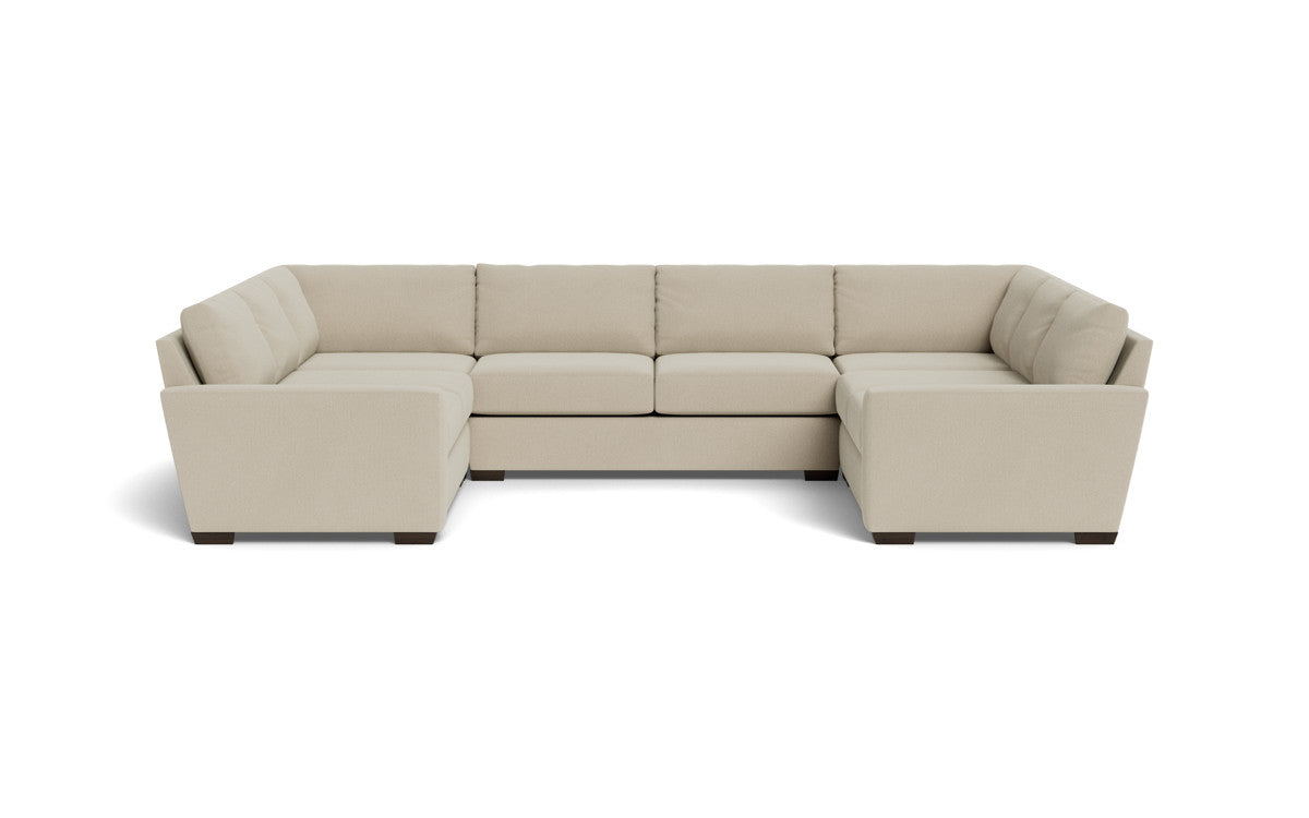 Mas Mesa 166" Deep Condo U Sectional - Curious Pearl