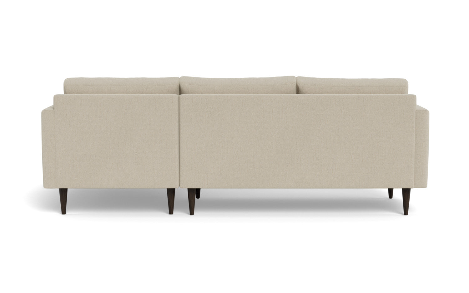 Wallace 98" Untufted Right Chaise Sectional - Curious Pearl