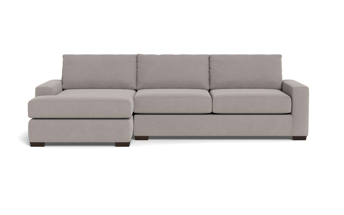 Mas Mesa 123" Deep Left Chaise Sectional - Curious Silverpine