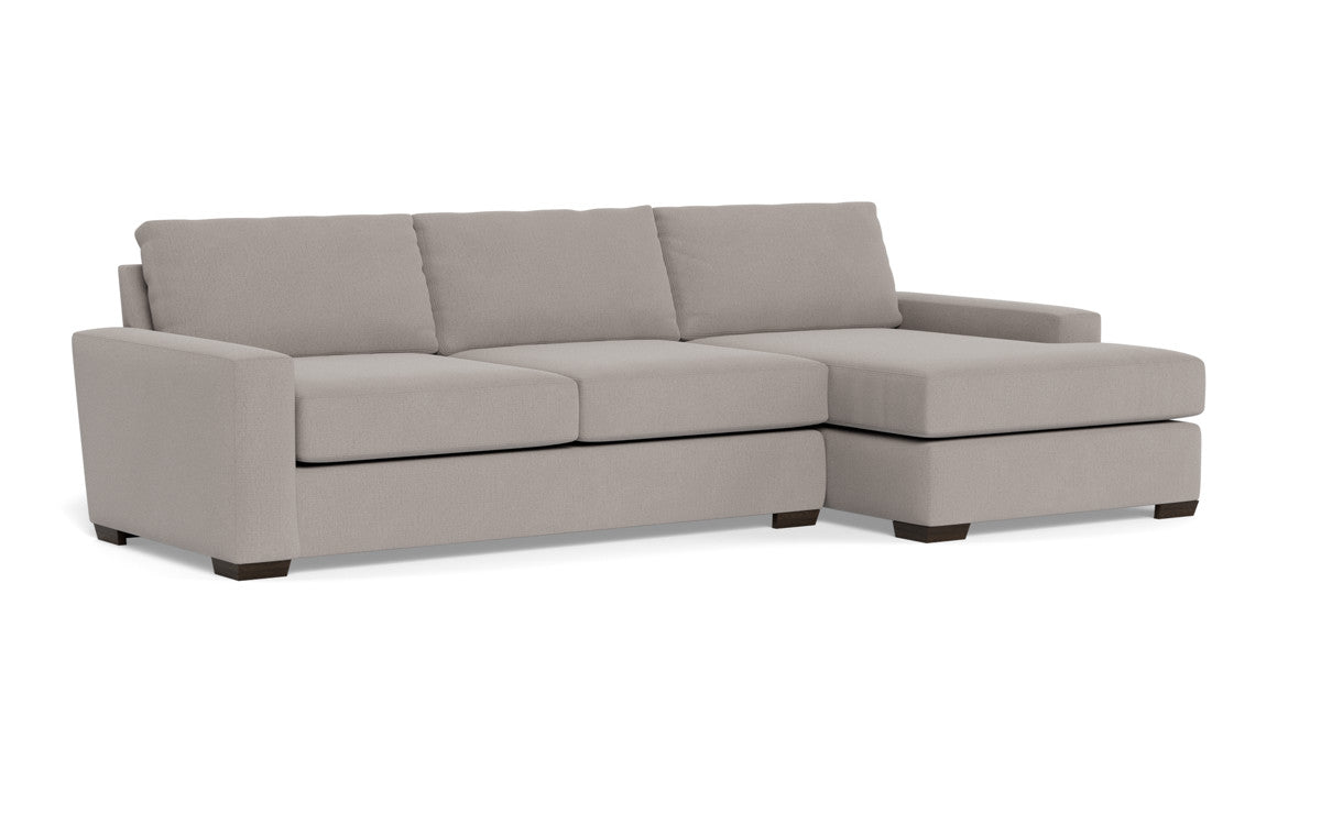 Mas Mesa 123" Deep Right Chaise Sectional - Curious Silverpine