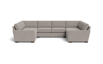 Mas Mesa 166" Deep Condo U Sectional - Curious Silverpine