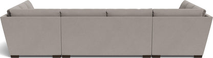 Mas Mesa 166" Deep Condo U Sectional - Curious Silverpine