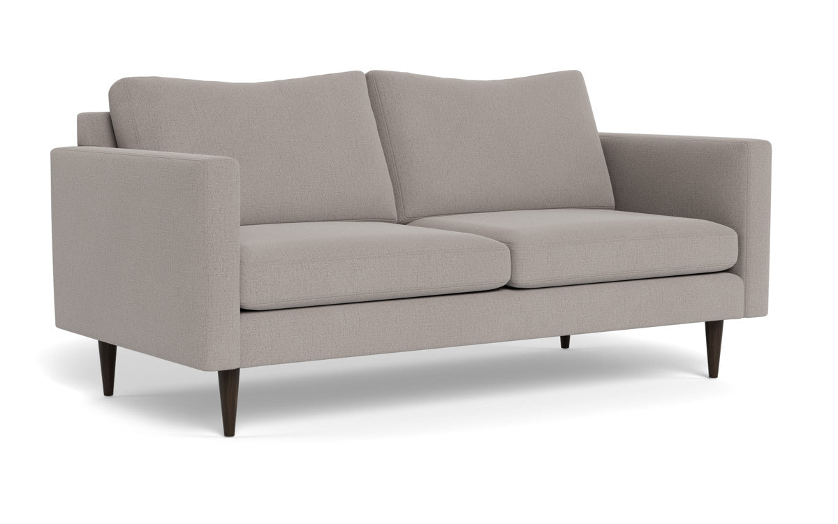 Wallace 74" Untufted Apartment Sofa - Curious Silverpine