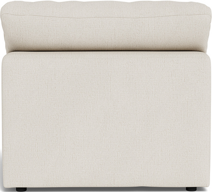 Fluffy Small Armless Chair - Curious Silverpine