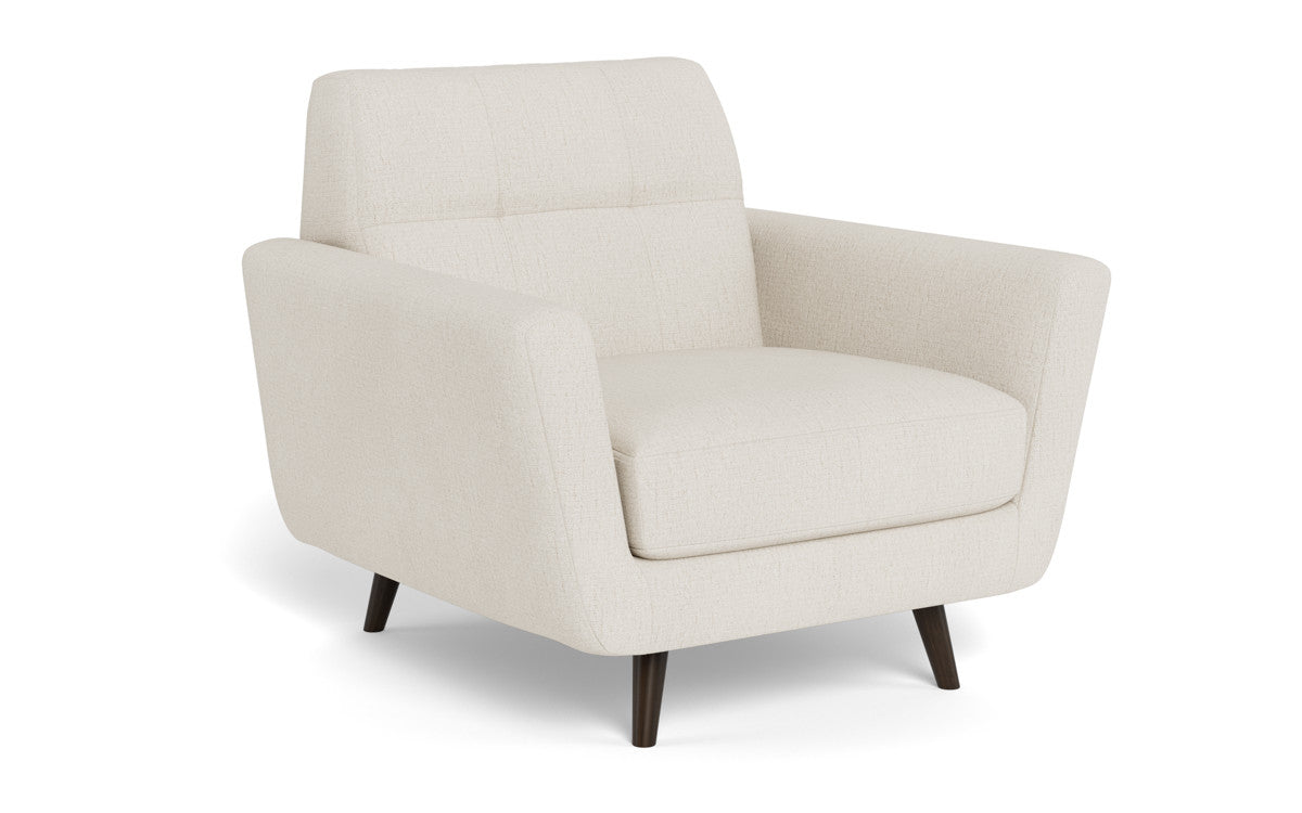 Lamar 42" Arm Chair - Curious Snow