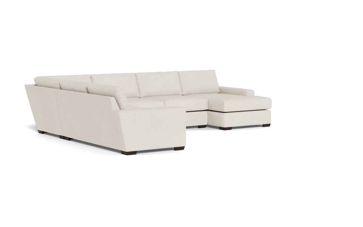 Mas Mesa 162" Deep Corner Sectionals w. Right Chaise - Curious Snow