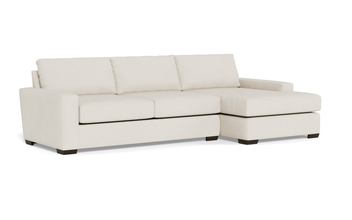 Mas Mesa 123" Deep Right Chaise Sectional - Curious Snow