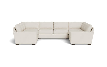 Mas Mesa 166" Deep Condo U Sectional - Curious Snow