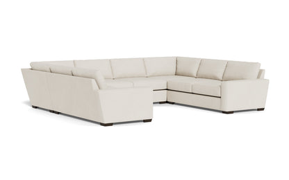 Mas Mesa 166" Deep Condo U Sectional - Curious Snow