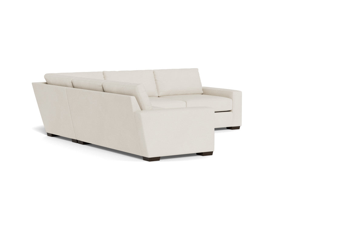 Mesa 121" Corner Sectional - Curious Snow