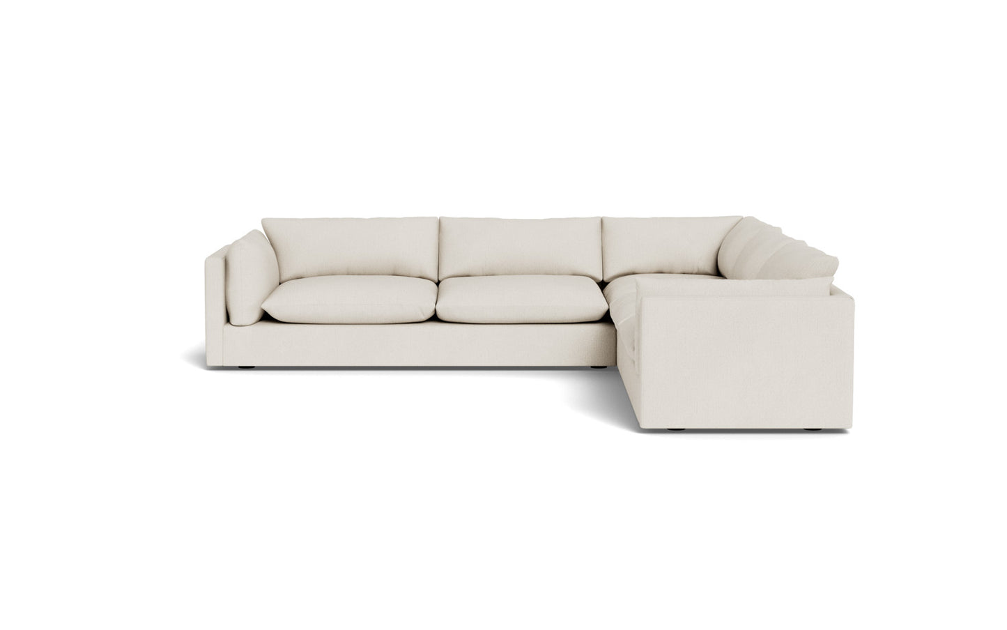 SoCo 124" Corner Sectional - Curious Snow