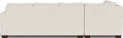Track 121" Left Chaise Sectional - Curious Snow