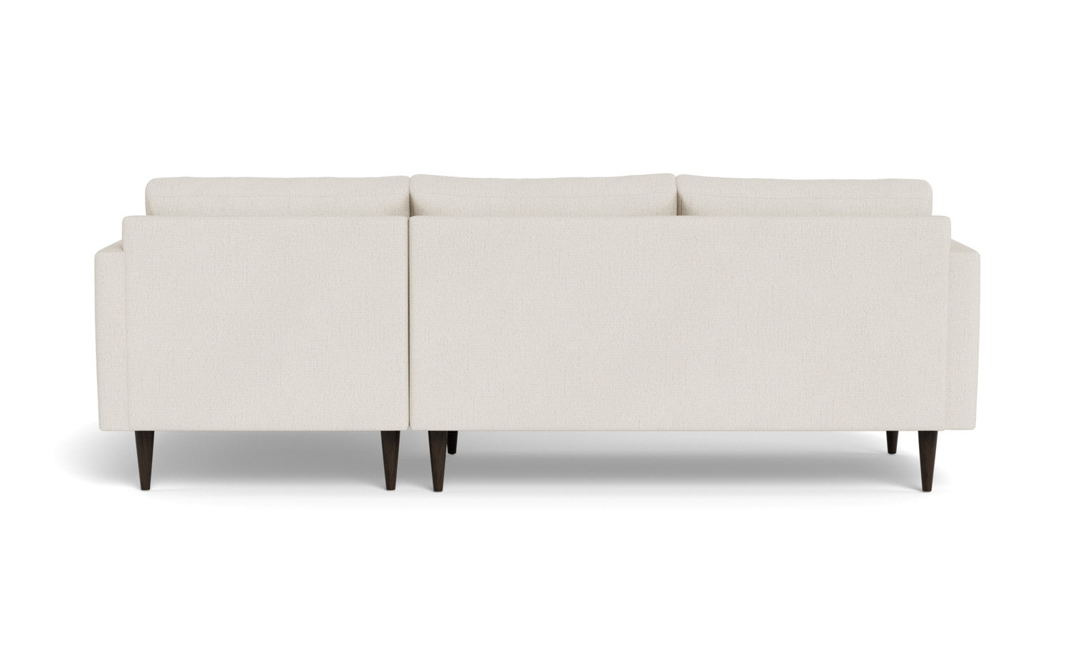 Wallace 98" Untufted Right Chaise Sectional - Curious Silverpine