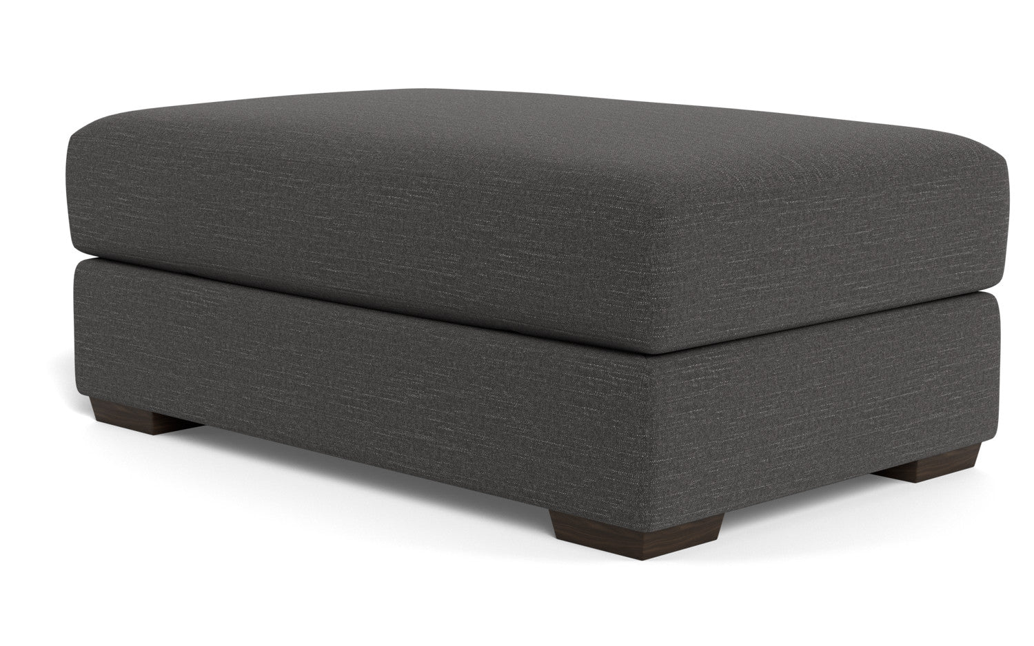 Austonian Ottoman - Curious Charcoal